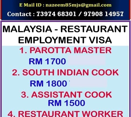 Malaysia-Restaurant Job