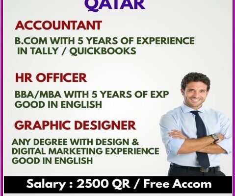 MJS CONSULTANT QATAR-HR Officer..Accountant