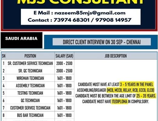 SAUDI-Client Interview on 30th SEP