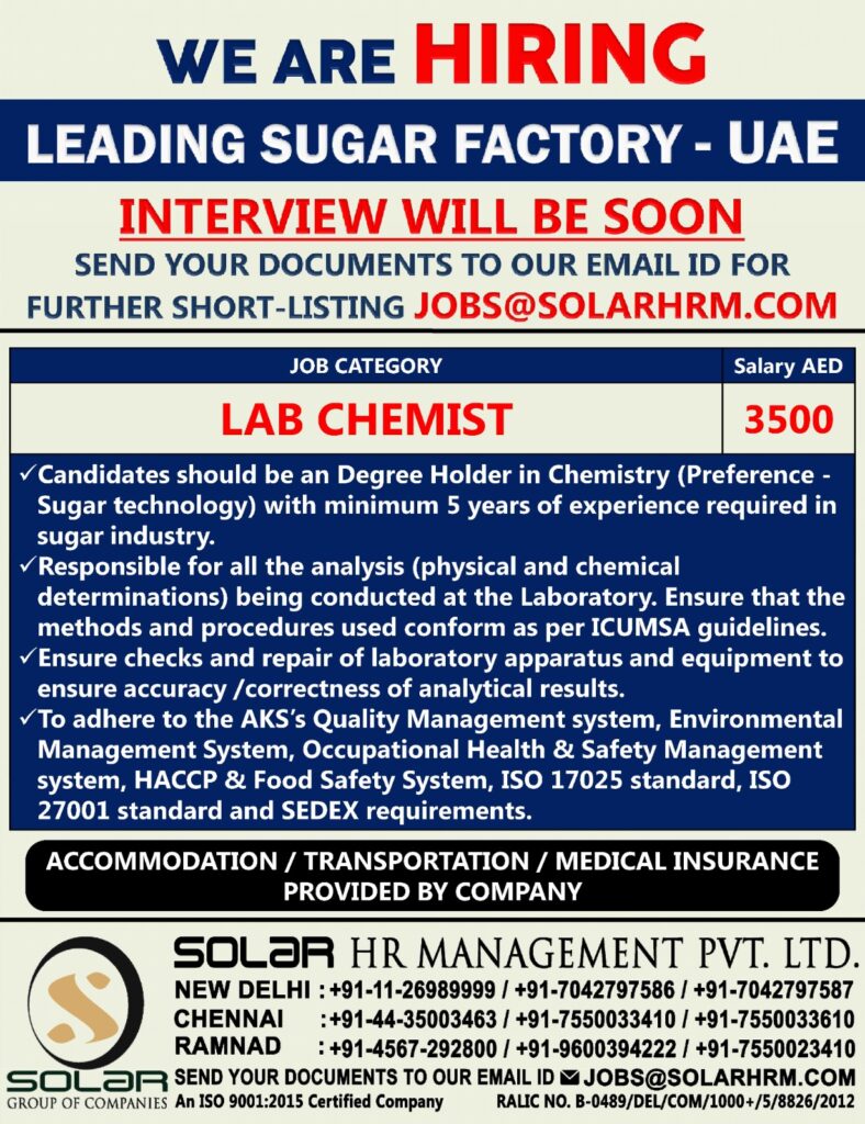 DIRECT CLIENT INTERVIEW FOR LEADING ARABIAN COMPANY – KUWAIT