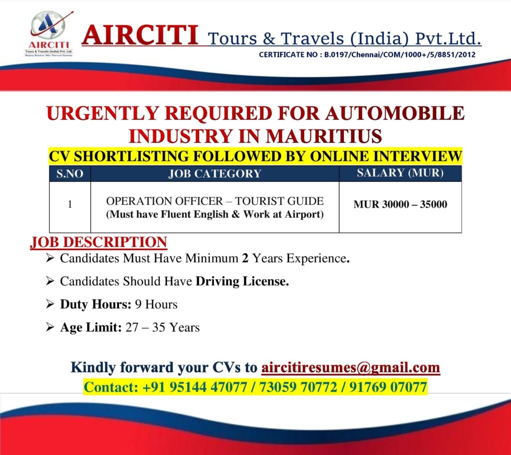 Airciti Tours & Travels India PVT.LTD