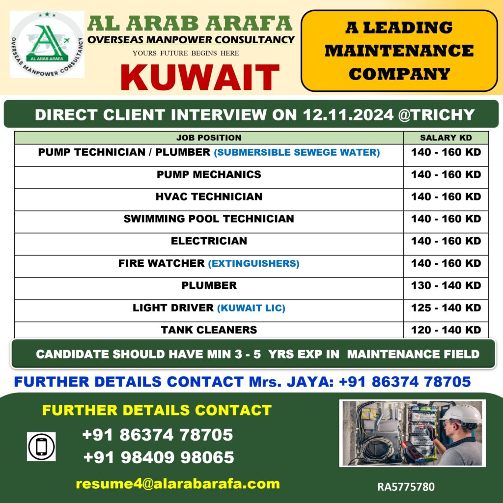 AL ARAB ARAFA MANPOWER OVERSEAS CONSULTANCY