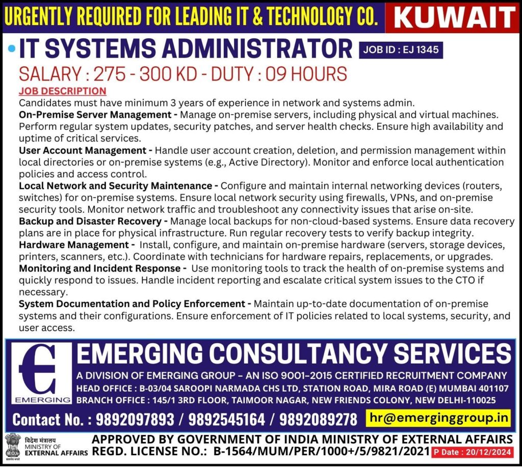 Emerging Consultancy Services – Mumbai