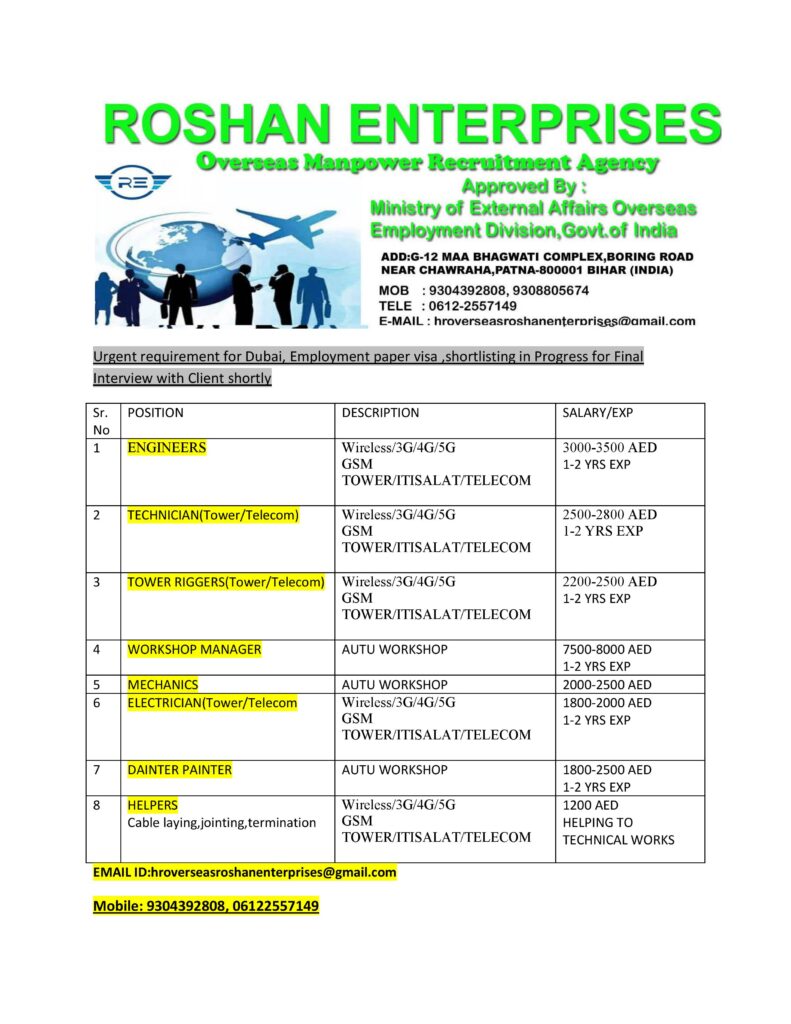 M/S ROSHAN ENTERPRISES