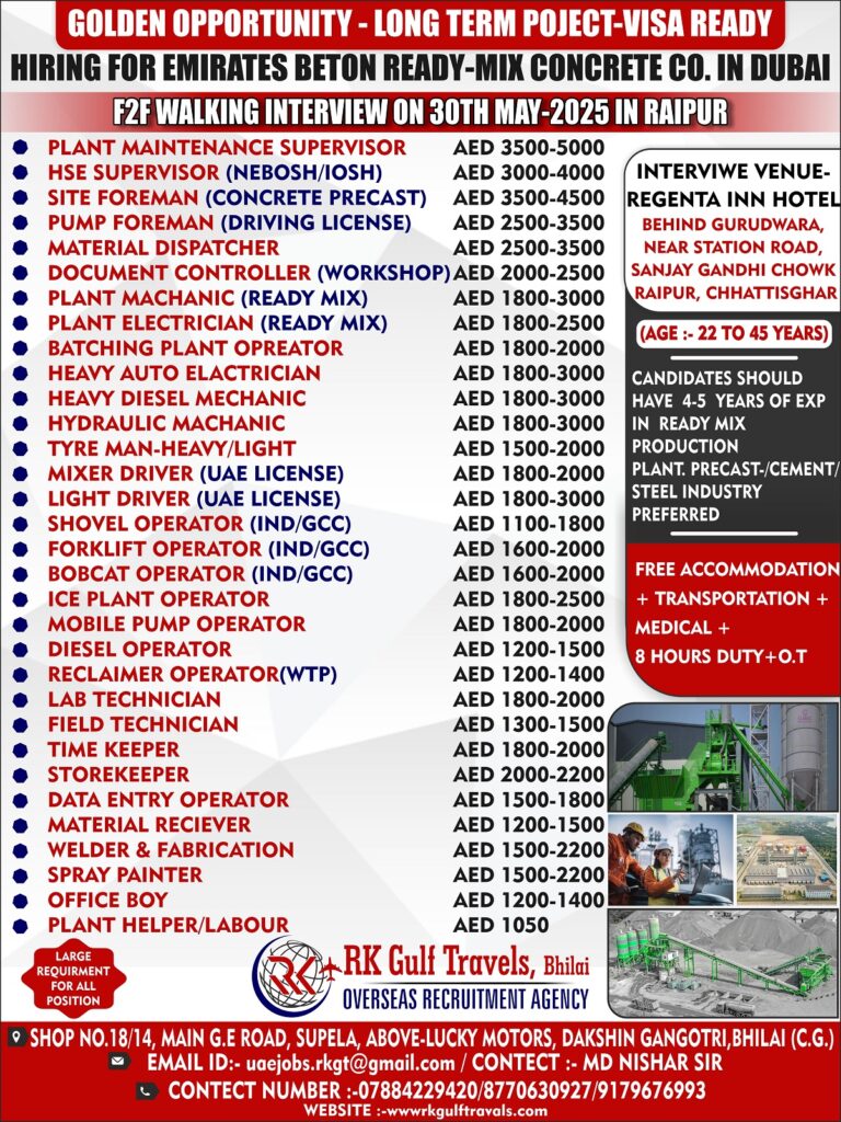 RK GULF TRAVELS, BHILAI.
