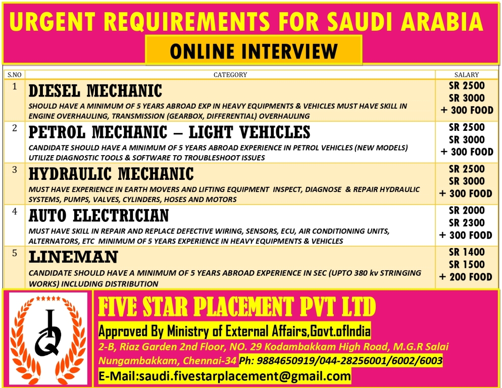 FIVE STAR PLACEMENT PVT LTD