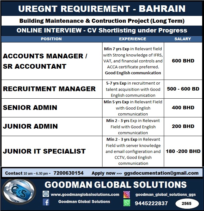 GOODMAN GLOBAL SOLUTIONS 