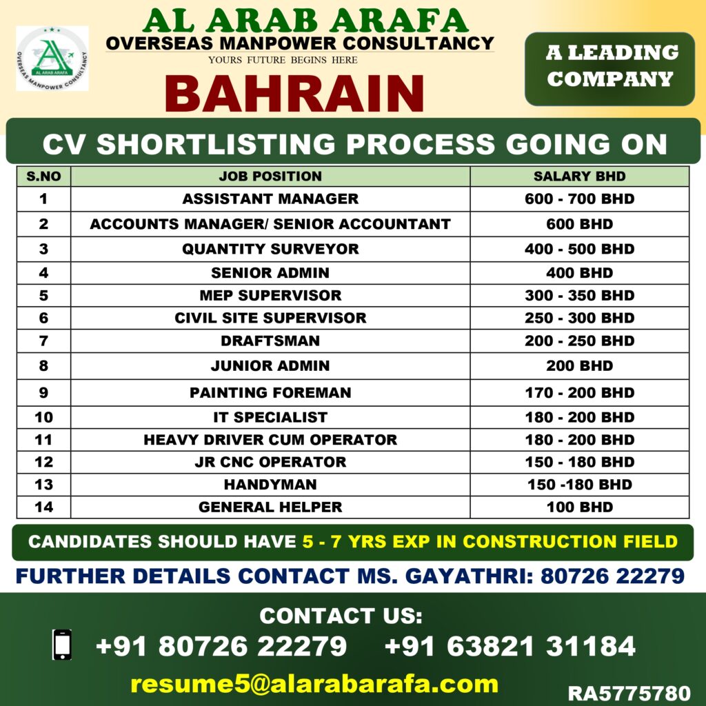 AL ARAB ARAFA OVERSEAS MANPOWER CONSULTANCY