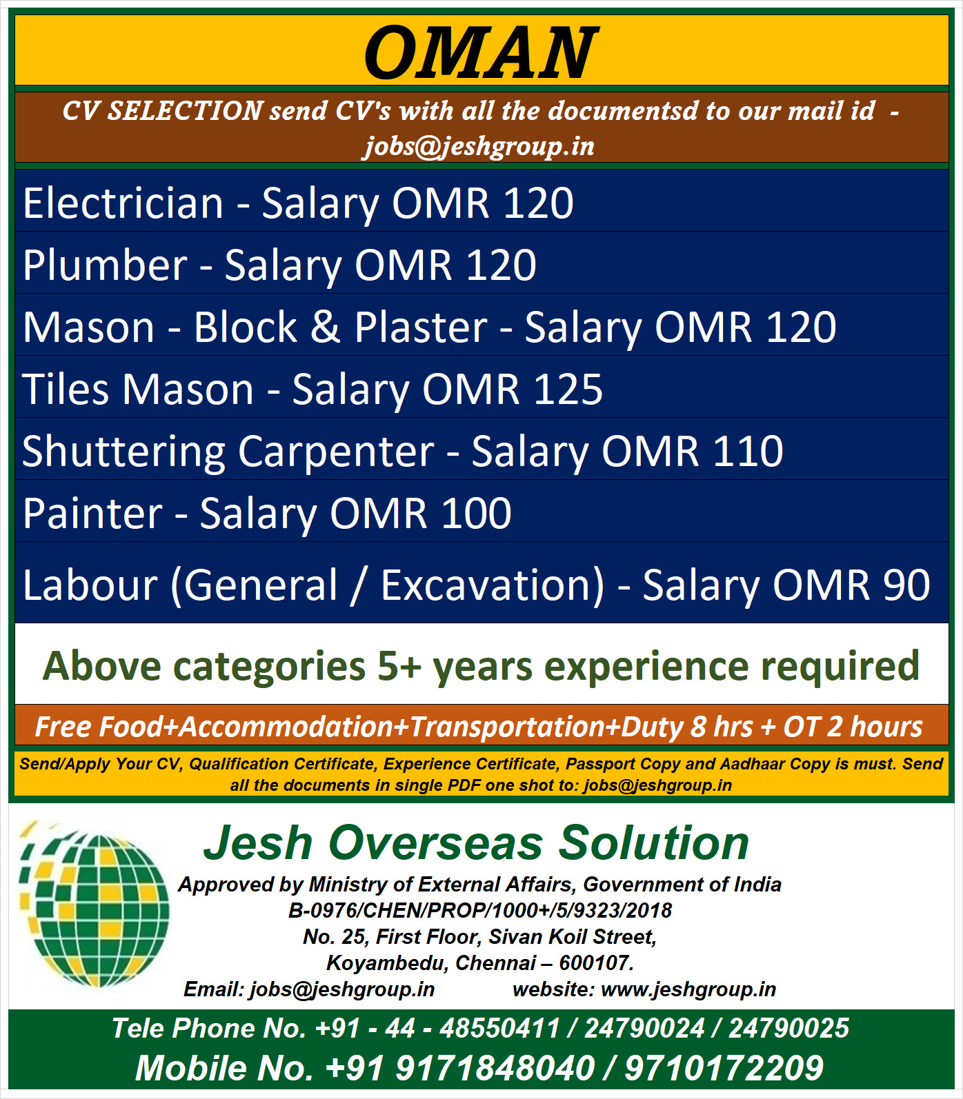 JESH OVERSEAS SOLUTION