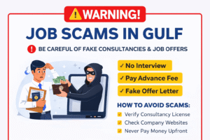 job scams in gulf warning