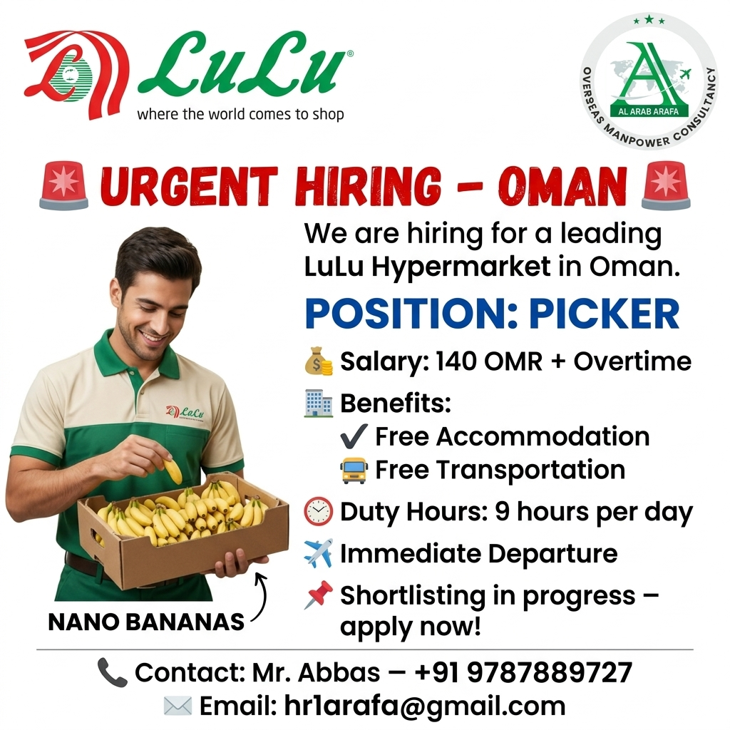 [Job Role] Jobs in [Country] – [Consultancy Name] Walk-in Interview 2026