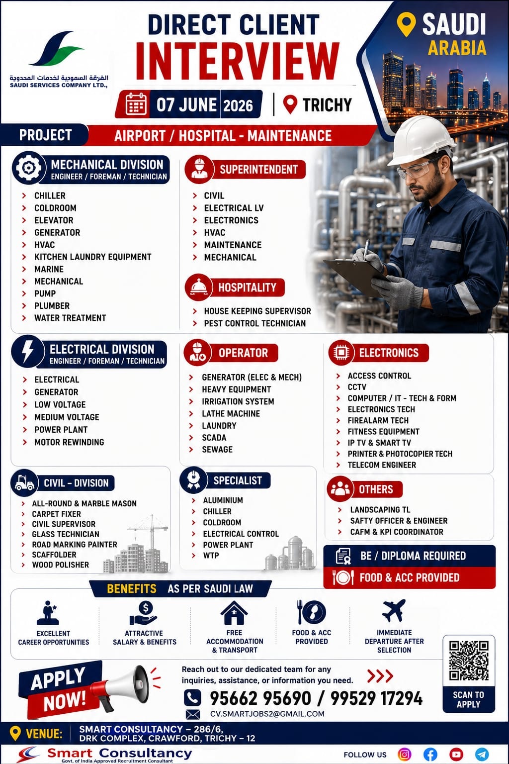 DIRECT CLIENT INTERVIEW – SAUDI ARABIA