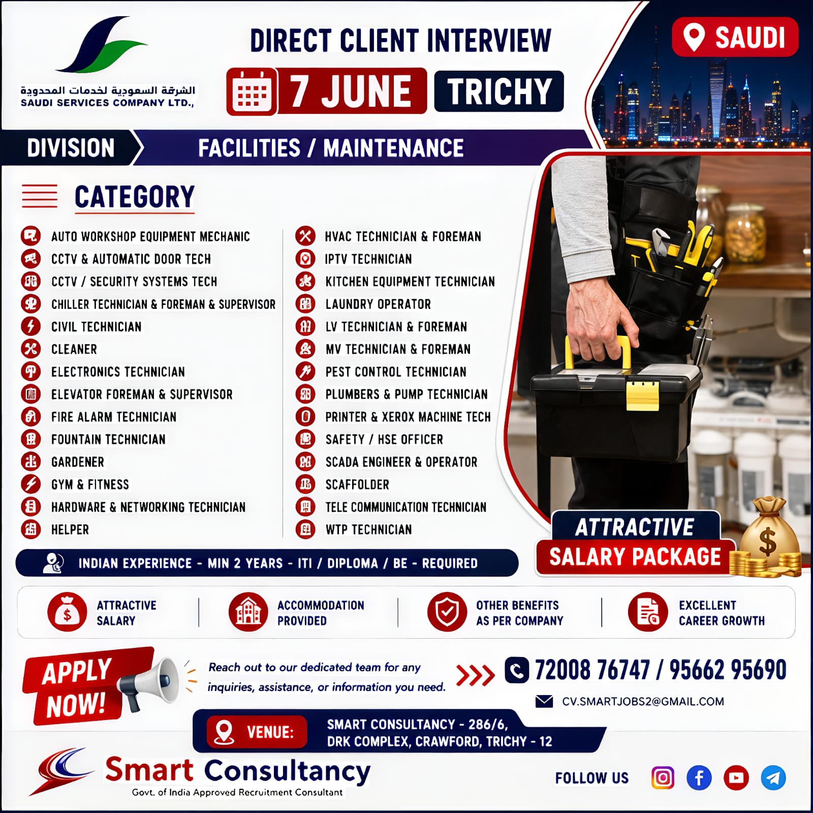 DIRECT CLIENT INTERVIEW – SAUDI ARABIA
