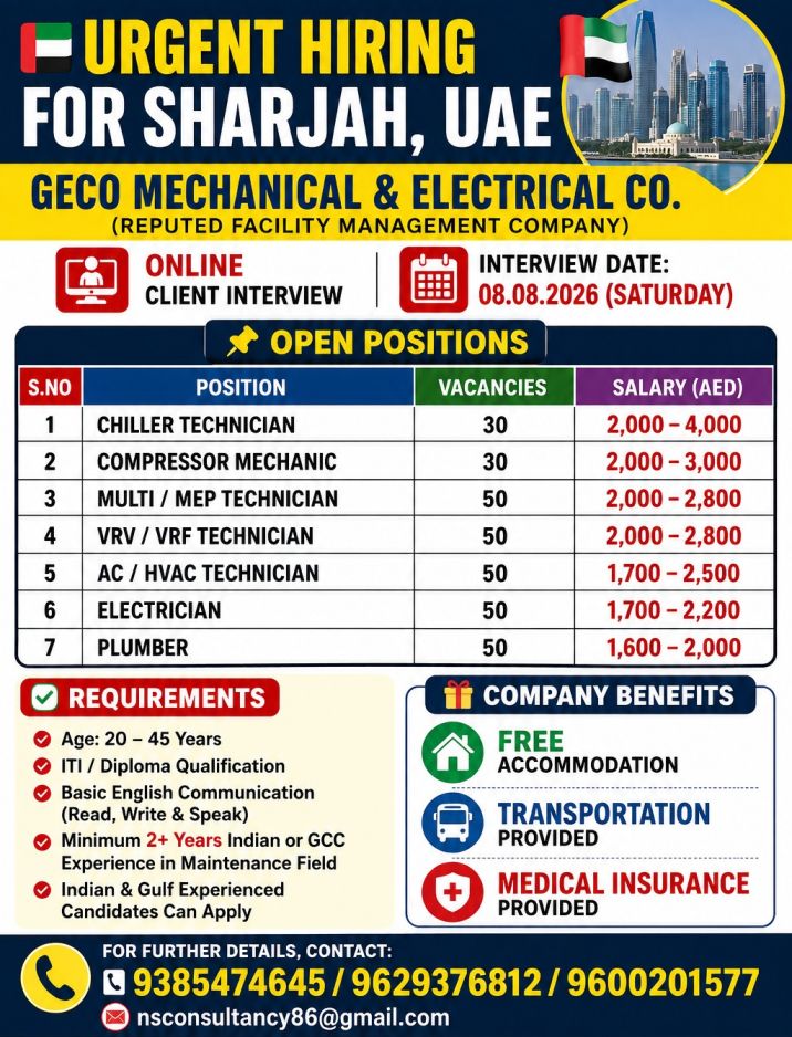 LEADING FACILITY MANAGEMENT COMPANY REQUIREMENT FOR UAE