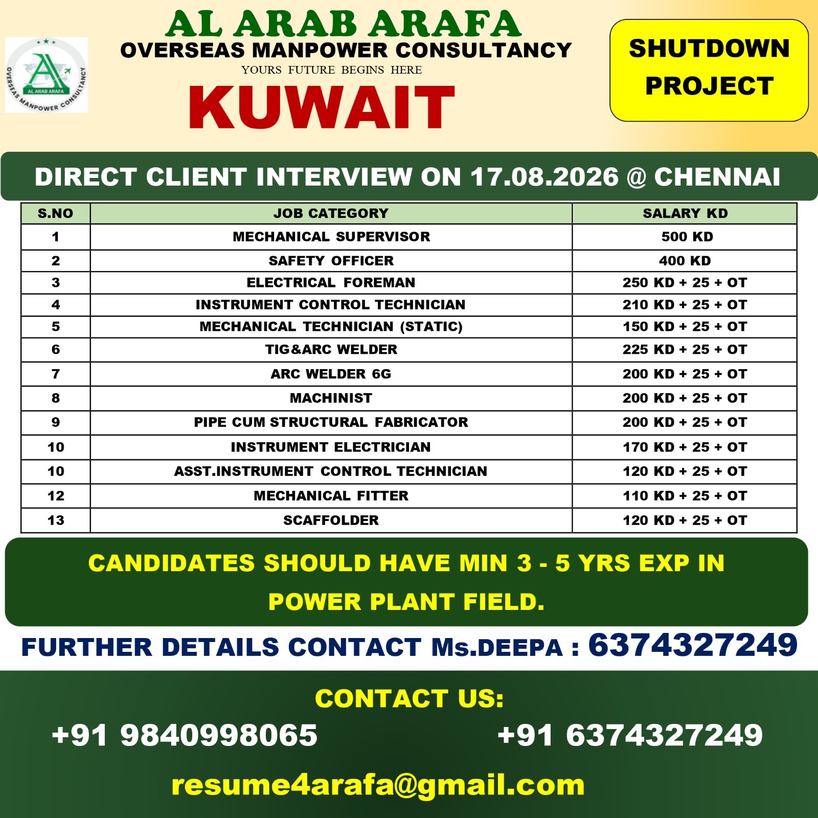 DIRECT CLIENT INTERVIEW 17.08.2026 @