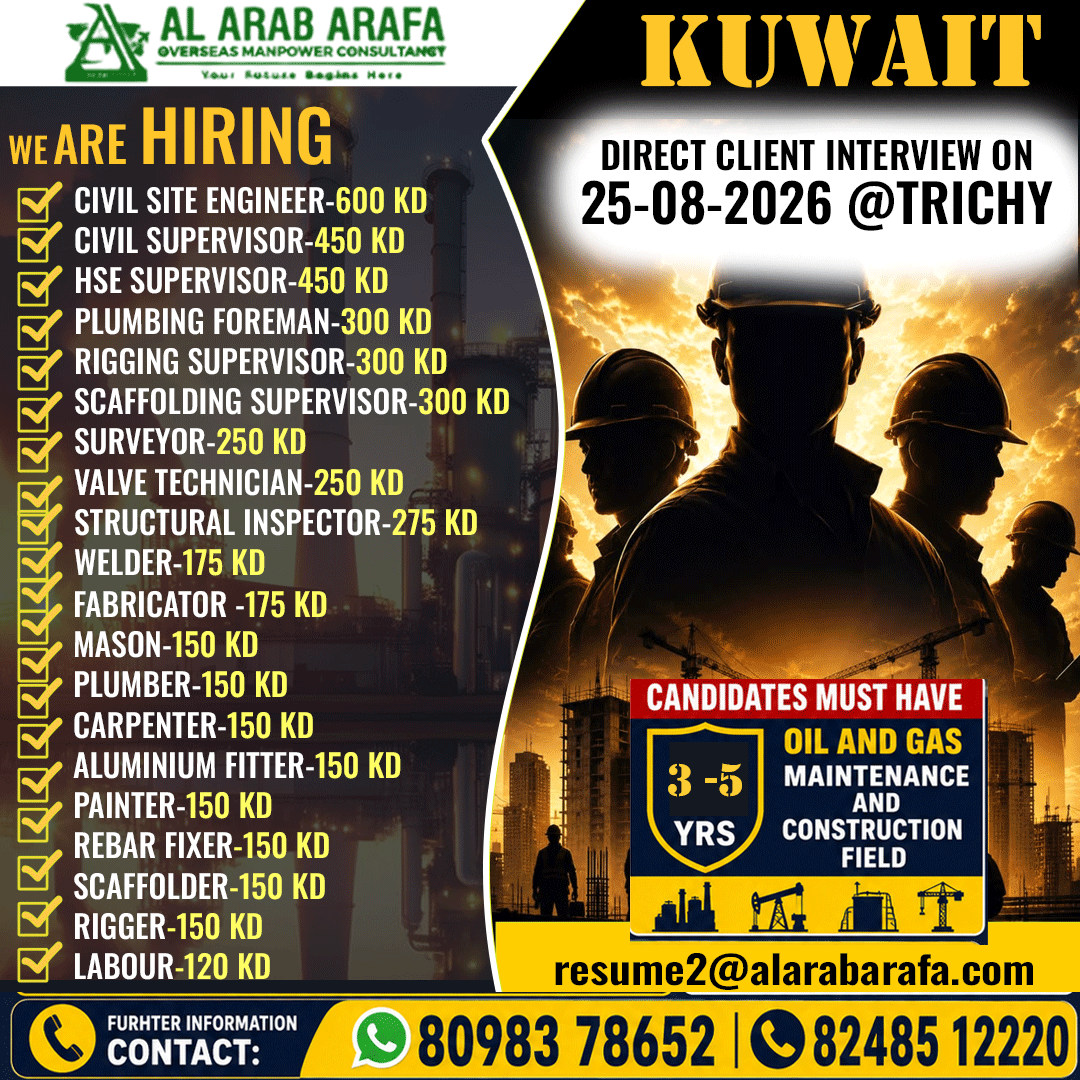 [Job Role] Jobs in [Country] – [Consultancy Name] Walk-in Interview 2026