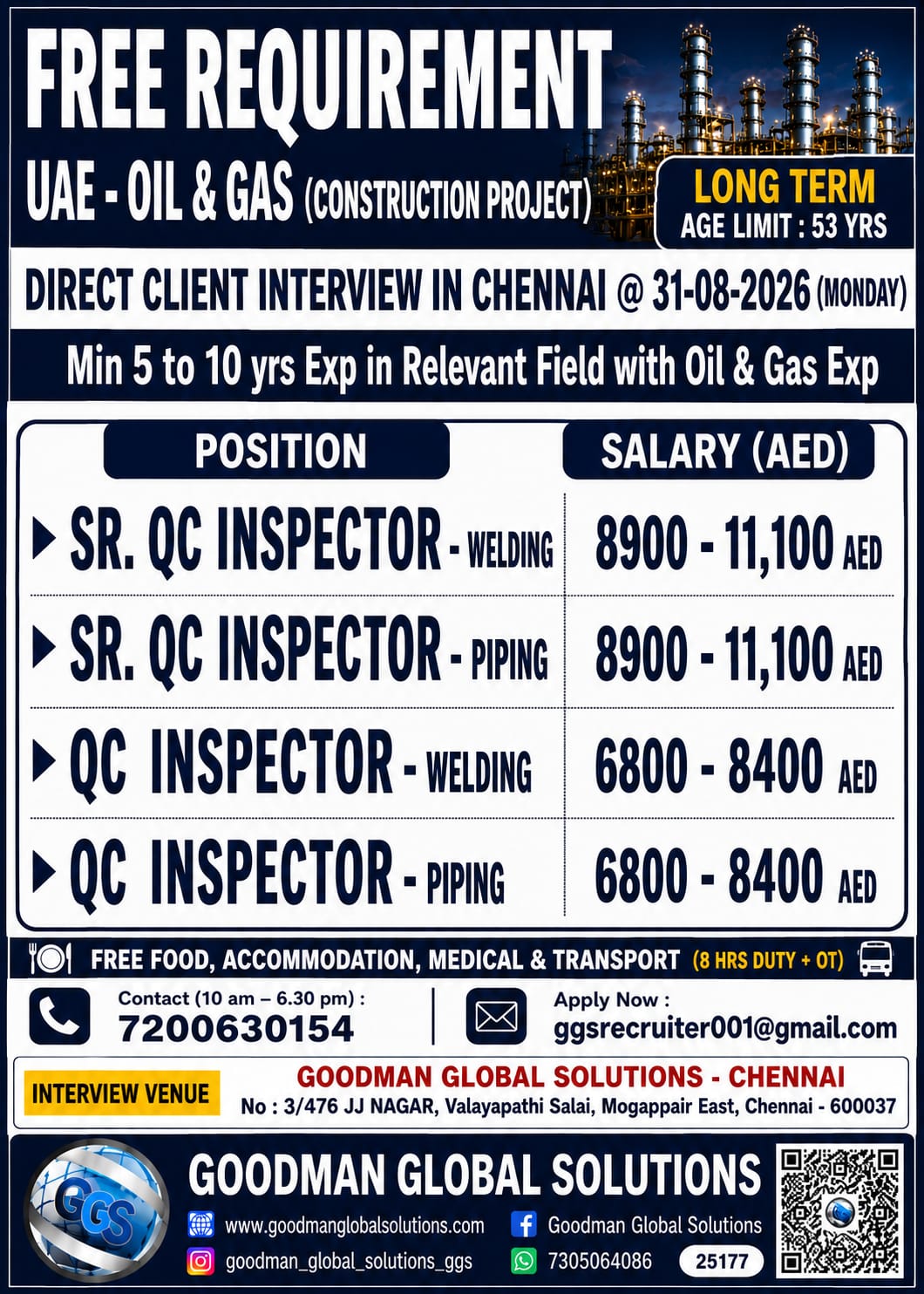[Job Role] Jobs in [Country] – [Consultancy Name] Walk-in Interview 2026