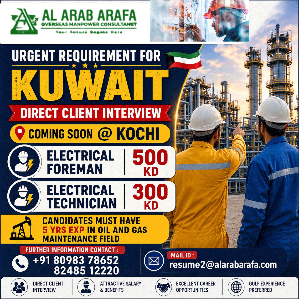 DIRECT CLIENT INTERVIEW COMING SOON@KOCHI