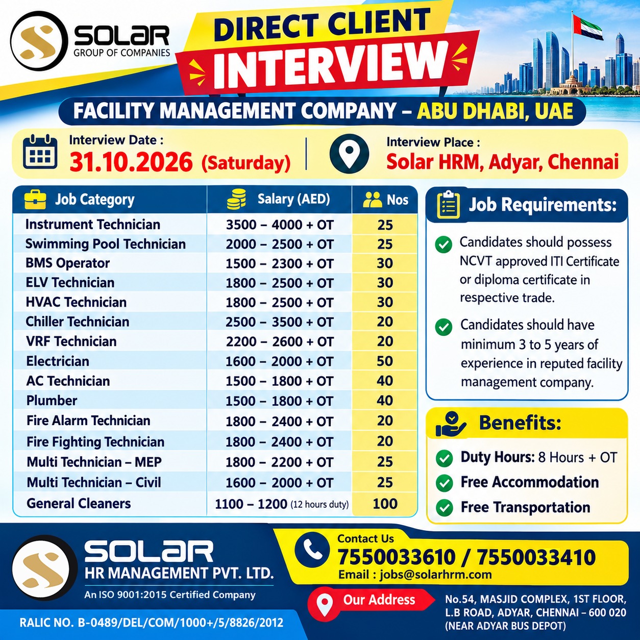 Direct Client Interview - UAE 5